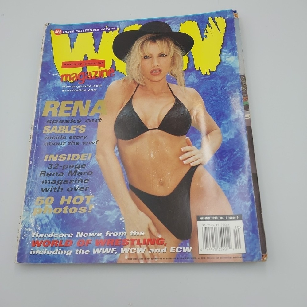 WWE WOW Sable Wrestling Magazine